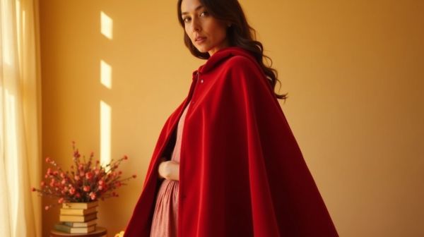 Adoptez la cape femme pour un style intemporel et chaleureux